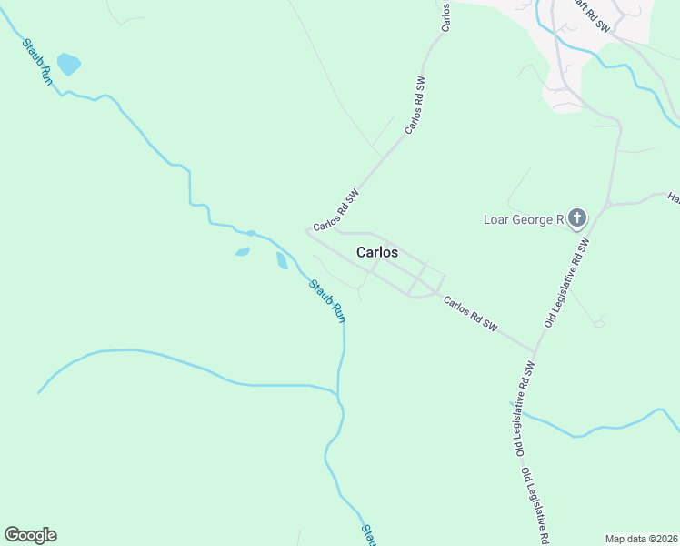 map of restaurants, bars, coffee shops, grocery stores, and more near 12318 Carlos Road Southwest in Frostburg