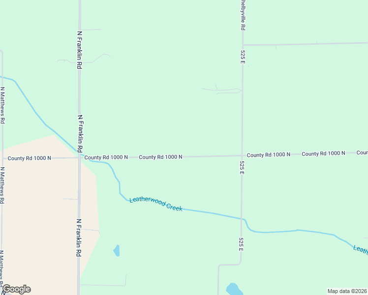 map of restaurants, bars, coffee shops, grocery stores, and more near 4900 County Road 1000 North in Greenwood
