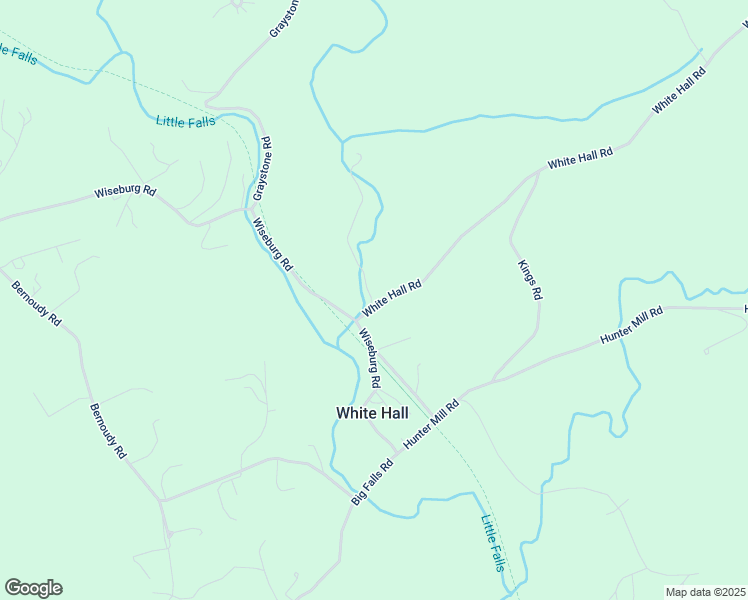 map of restaurants, bars, coffee shops, grocery stores, and more near 1410 White Hall Road in White Hall