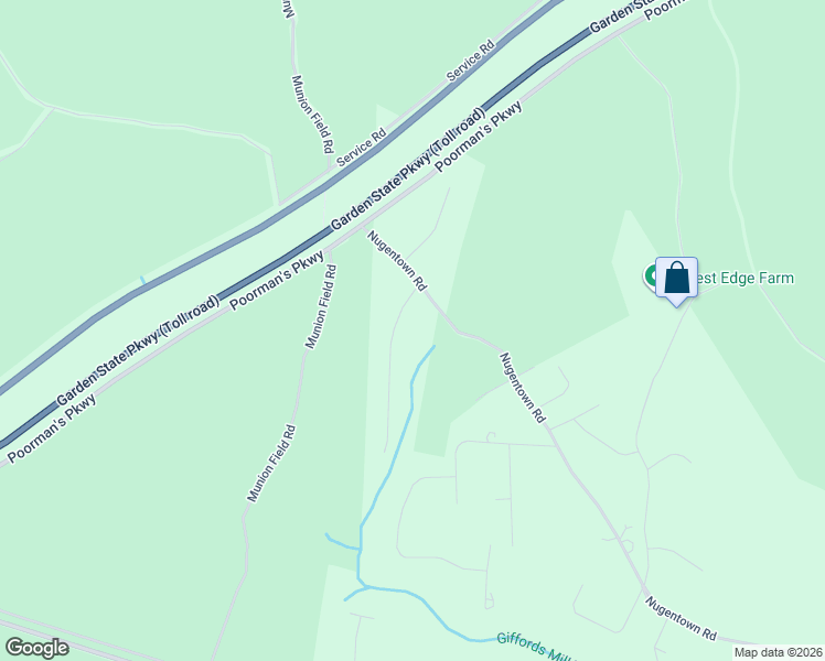 map of restaurants, bars, coffee shops, grocery stores, and more near 11 Tony's Drive in Little Egg Harbor Township