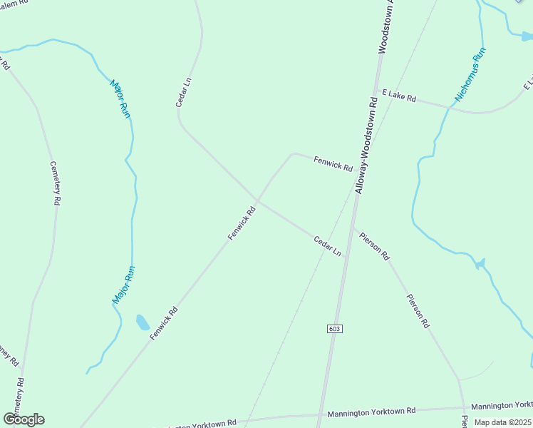 map of restaurants, bars, coffee shops, grocery stores, and more near 31 Cedar Lane in Pilesgrove