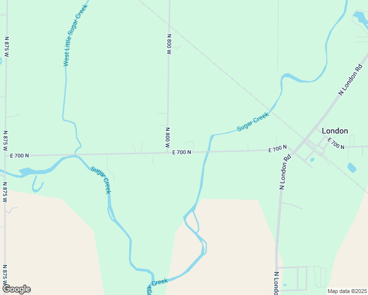 map of restaurants, bars, coffee shops, grocery stores, and more near 7286 N Woodnotes Addition in Fairland