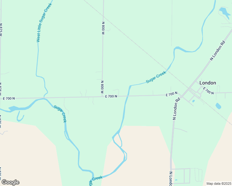 map of restaurants, bars, coffee shops, grocery stores, and more near 7286 North Woodnotes Addition in Fairland