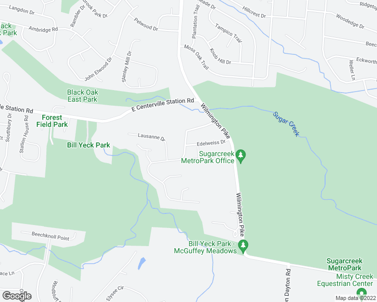map of restaurants, bars, coffee shops, grocery stores, and more near 8204 Rhine Way in Dayton