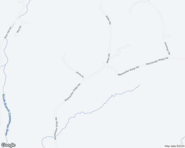 map of restaurants, bars, coffee shops, grocery stores, and more near 3287 Maynardier Ridge Road in Grantsville