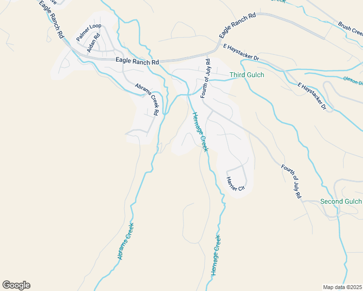 map of restaurants, bars, coffee shops, grocery stores, and more near 190 Bunkhouse Pl in Eagle