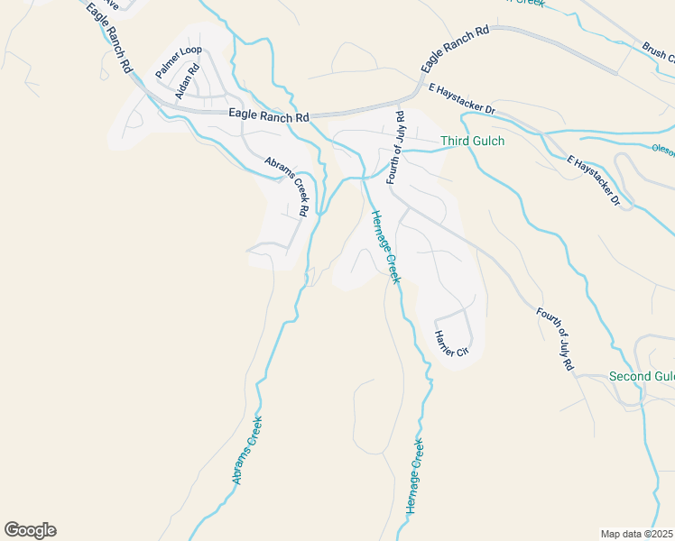 map of restaurants, bars, coffee shops, grocery stores, and more near 16-190 Bunkhouse Pl in Eagle