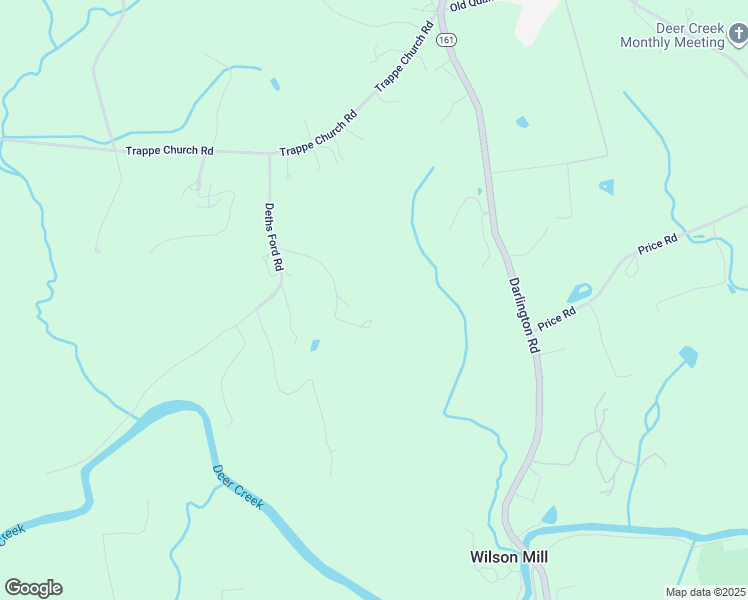 map of restaurants, bars, coffee shops, grocery stores, and more near 3201 Deths Ford Road in Darlington