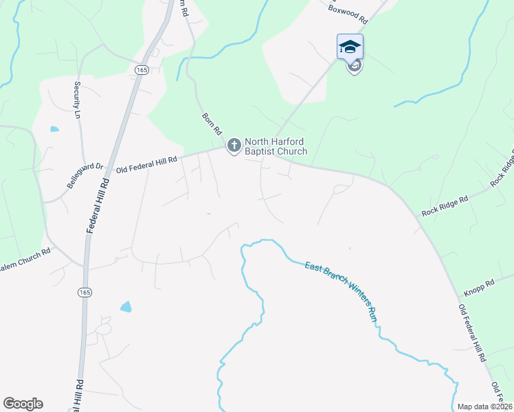 map of restaurants, bars, coffee shops, grocery stores, and more near 1618 N Bend Rd in Jarrettsville