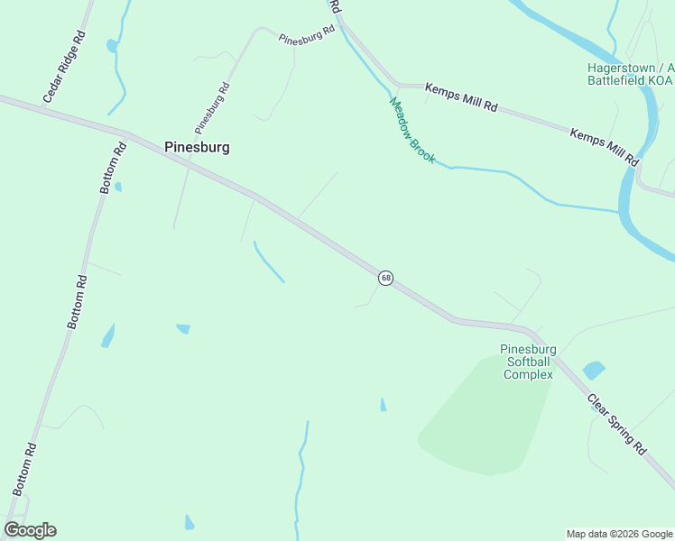 map of restaurants, bars, coffee shops, grocery stores, and more near 15037 Clear Spring Road in Williamsport