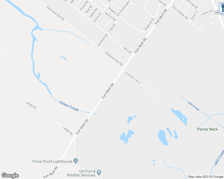 map of restaurants, bars, coffee shops, grocery stores, and more near 211 Fort Mott Road in Salem County