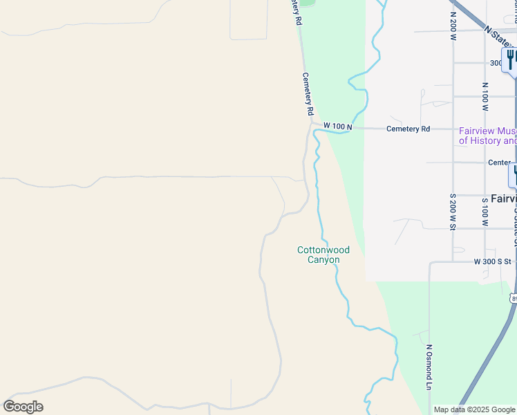 map of restaurants, bars, coffee shops, grocery stores, and more near in Fairview