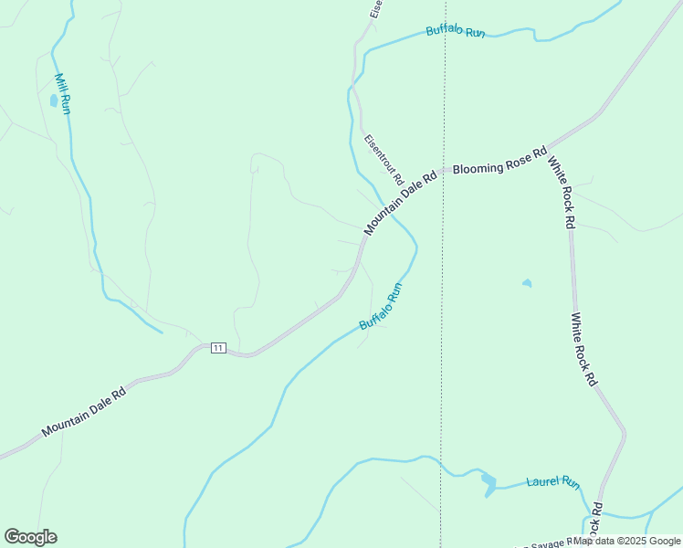 map of restaurants, bars, coffee shops, grocery stores, and more near 2007 Mountain Dale Road in Bruceton Mills