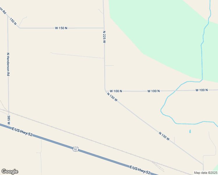 map of restaurants, bars, coffee shops, grocery stores, and more near 1036 North 225 West in Rushville