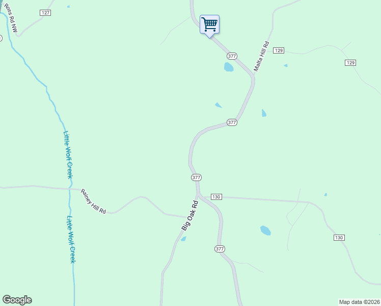 map of restaurants, bars, coffee shops, grocery stores, and more near 1630-1654 Highway 377 in Malta