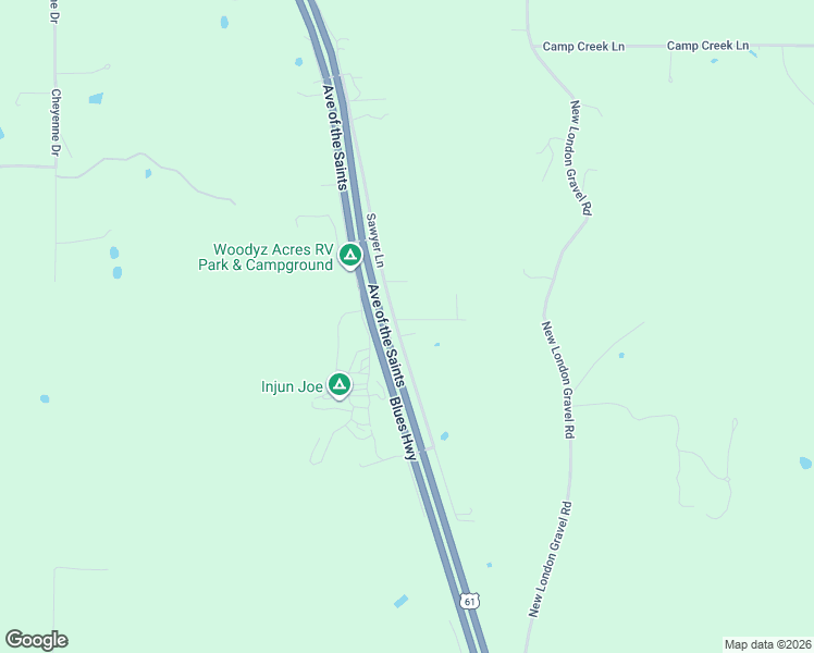 map of restaurants, bars, coffee shops, grocery stores, and more near 56428 Turner Acres Place in New London