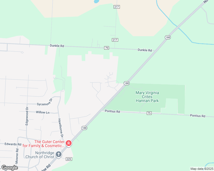 map of restaurants, bars, coffee shops, grocery stores, and more near 1191 Trotter Lane in Circleville