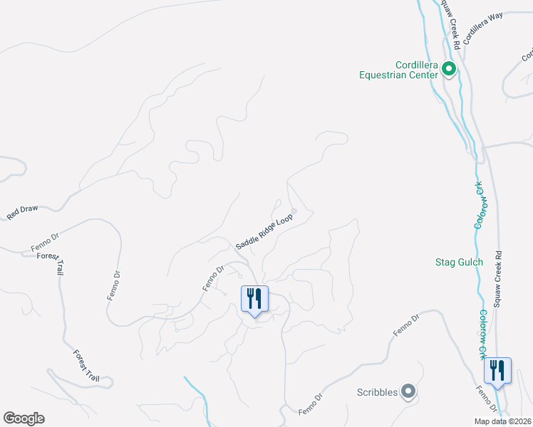 map of restaurants, bars, coffee shops, grocery stores, and more near 30 Rodeo Drive in Edwards