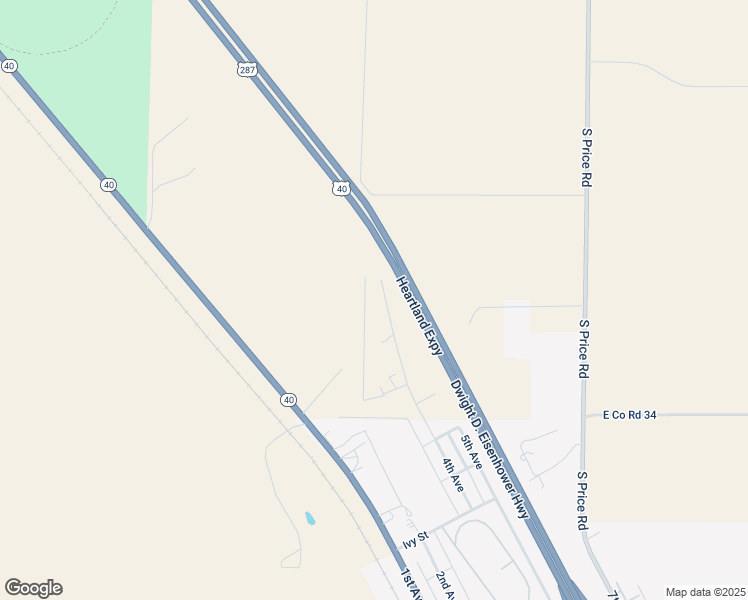 map of restaurants, bars, coffee shops, grocery stores, and more near 1545 4th Avenue in Deer Trail