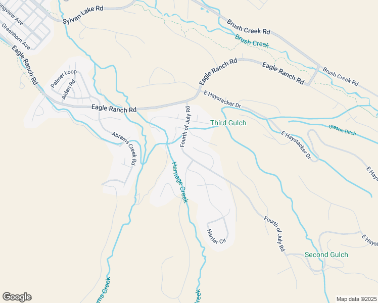 map of restaurants, bars, coffee shops, grocery stores, and more near 4th of July Road in Eagle