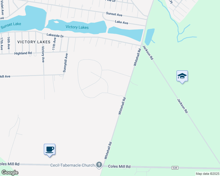 map of restaurants, bars, coffee shops, grocery stores, and more near 3598 Yarmouth Lane in Monroe