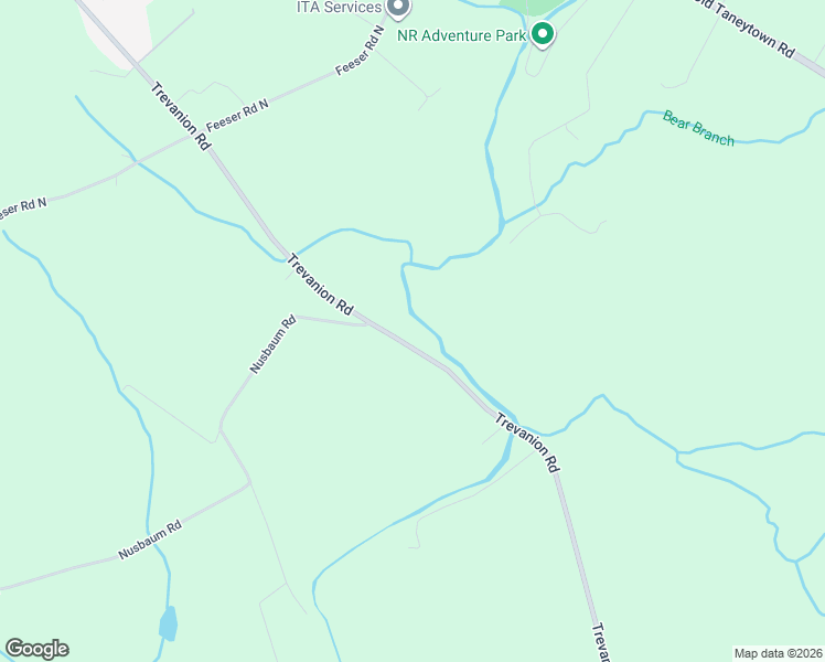 map of restaurants, bars, coffee shops, grocery stores, and more near 1931 Trevanion Road in Taneytown