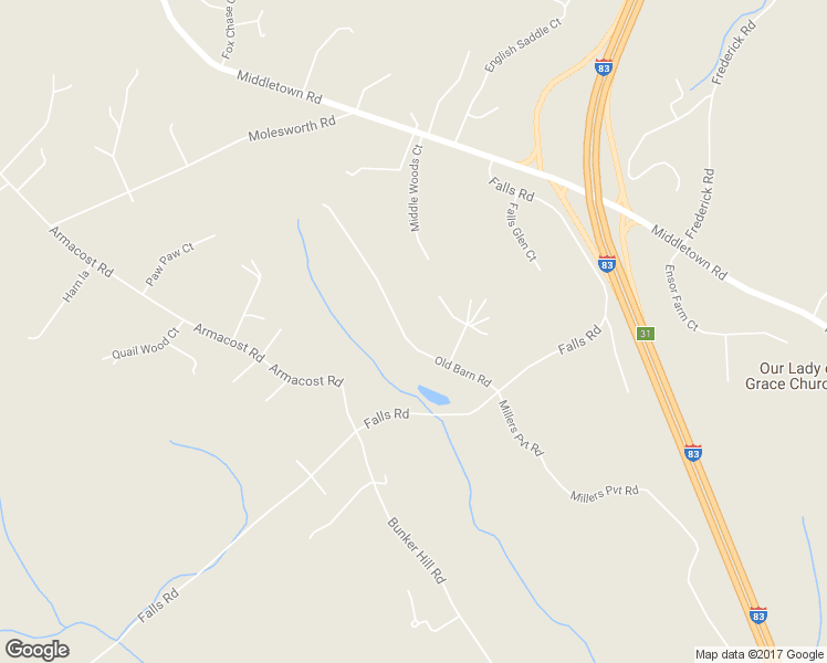 map of restaurants, bars, coffee shops, grocery stores, and more near 1002 Old Barn Road in Parkton