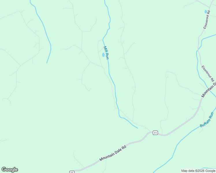 map of restaurants, bars, coffee shops, grocery stores, and more near 535 Acres of Whitetail Drive in Bruceton Mills