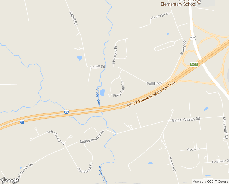 map of restaurants, bars, coffee shops, grocery stores, and more near 115 Piney Ridge Lane in North East