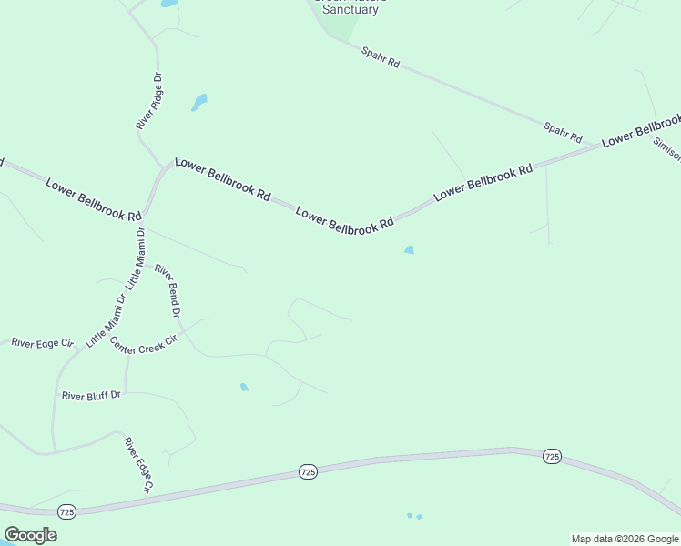 map of restaurants, bars, coffee shops, grocery stores, and more near 2471 Lower Bellbrook Road in Spring Valley