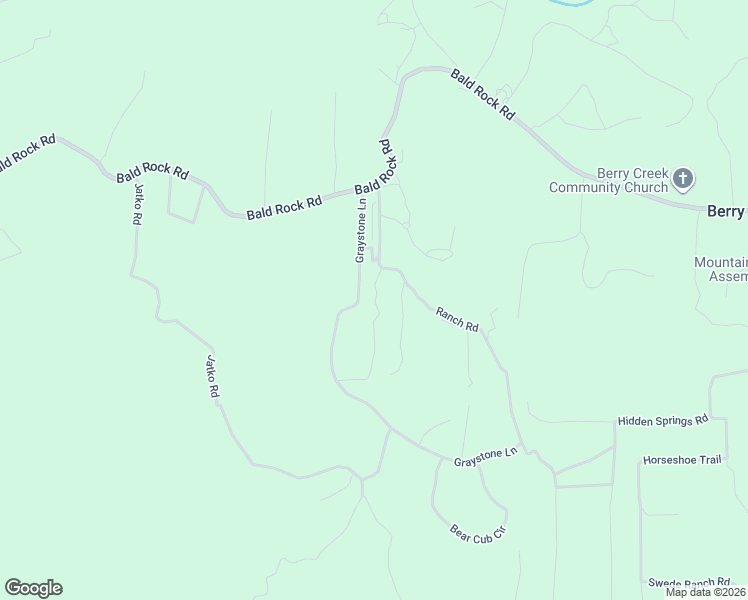 map of restaurants, bars, coffee shops, grocery stores, and more near Inalane in Berry Creek