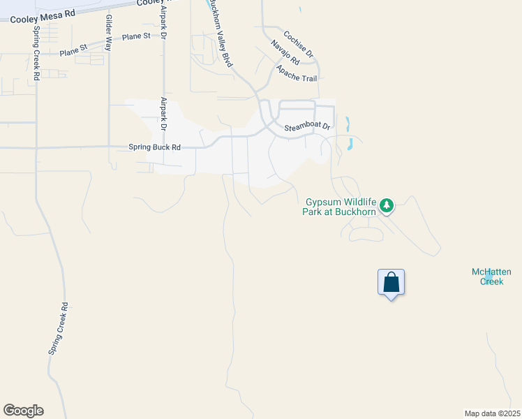 map of restaurants, bars, coffee shops, grocery stores, and more near 29 Mohawk Court in Gypsum