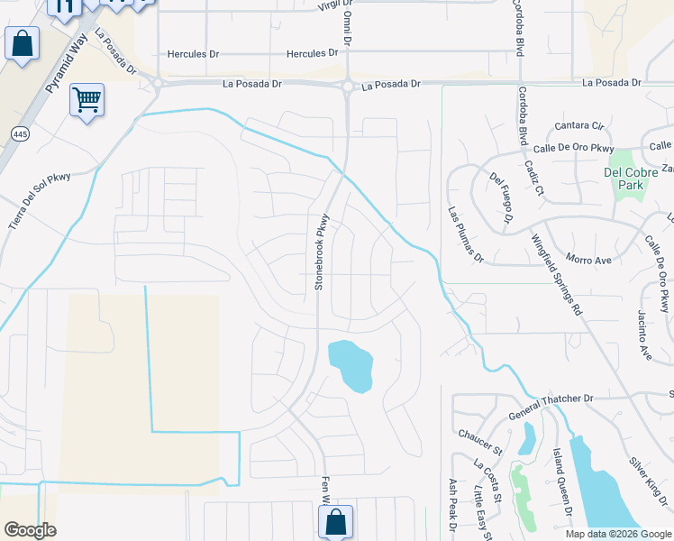 map of restaurants, bars, coffee shops, grocery stores, and more near 7746 Navasota Drive in Sparks