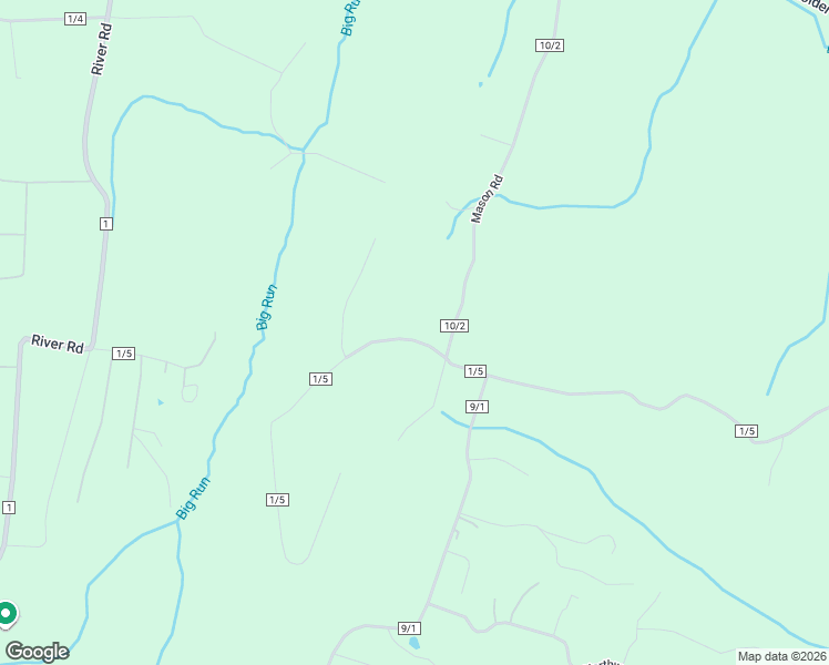 map of restaurants, bars, coffee shops, grocery stores, and more near 137 Mason Road in Hedgesville