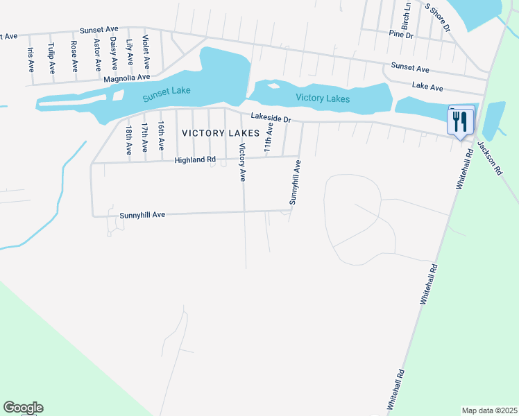 map of restaurants, bars, coffee shops, grocery stores, and more near 1581 Sunnyhill Ave in Monroe