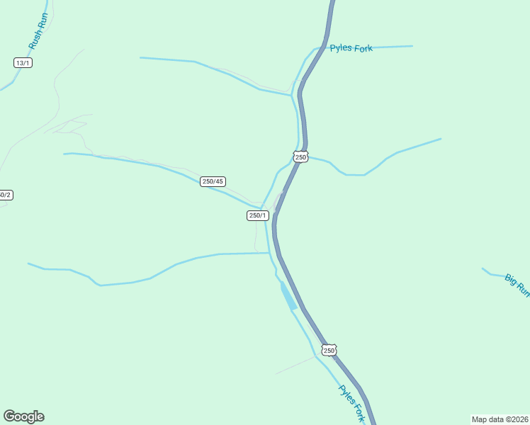 map of restaurants, bars, coffee shops, grocery stores, and more near 57 Pyles Fork Road in Metz