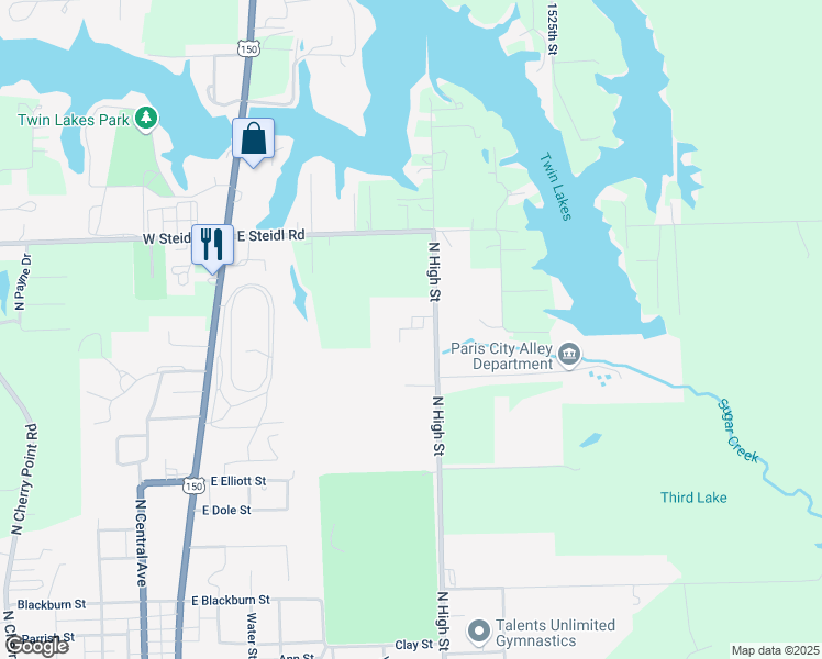 map of restaurants, bars, coffee shops, grocery stores, and more near 146 Brookstone Lane in Paris