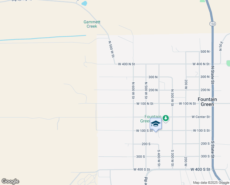 map of restaurants, bars, coffee shops, grocery stores, and more near 755 West 200 North Street in Fountain Green
