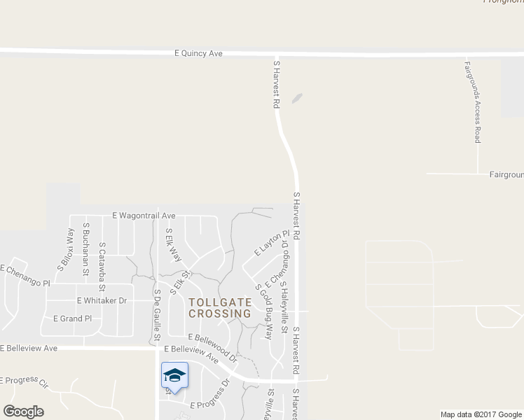 map of restaurants, bars, coffee shops, grocery stores, and more near Tollgate Cross - Creek Path Offshoot in Aurora