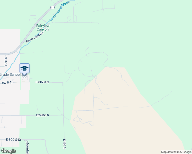map of restaurants, bars, coffee shops, grocery stores, and more near 24250 North 12000 East in Fairview