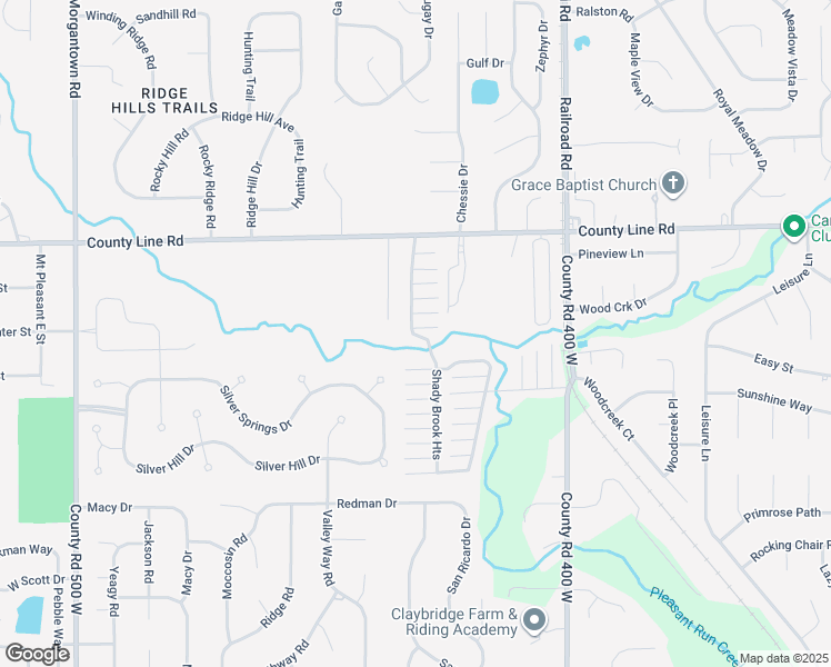 map of restaurants, bars, coffee shops, grocery stores, and more near 618 Shady Brook Heights in Greenwood