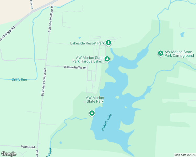 map of restaurants, bars, coffee shops, grocery stores, and more near 20386 Catherine Boulevard in Circleville