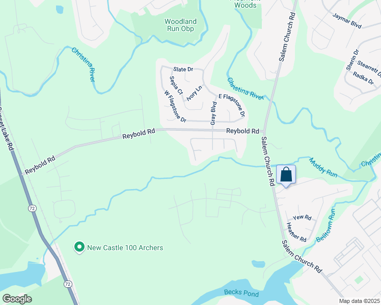 map of restaurants, bars, coffee shops, grocery stores, and more near 12 Redwood Court in Newark