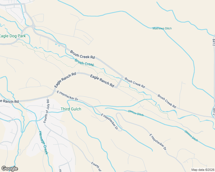 map of restaurants, bars, coffee shops, grocery stores, and more near 2391-2501 Eagle Ranch Road in Eagle