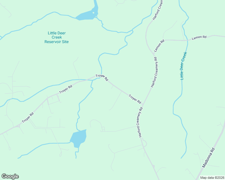 map of restaurants, bars, coffee shops, grocery stores, and more near 2727 Troyer Road in White Hall