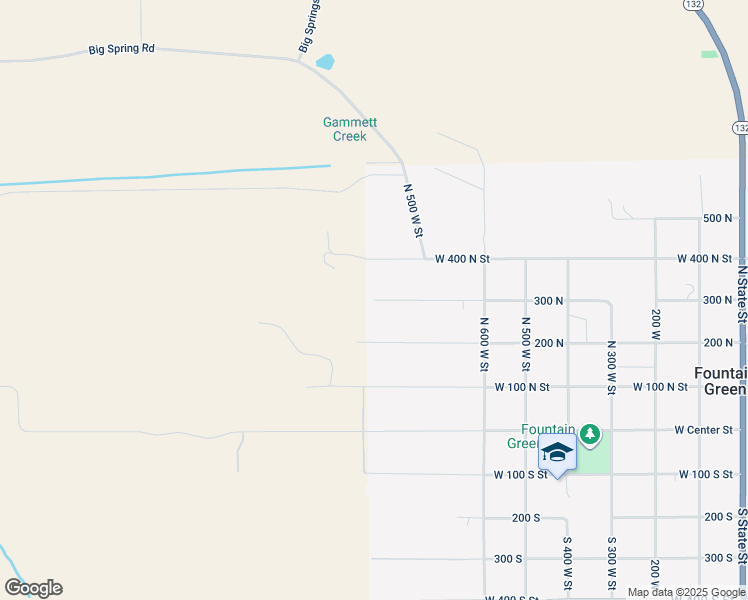 map of restaurants, bars, coffee shops, grocery stores, and more near 749 West 300 North Street in Fountain Green