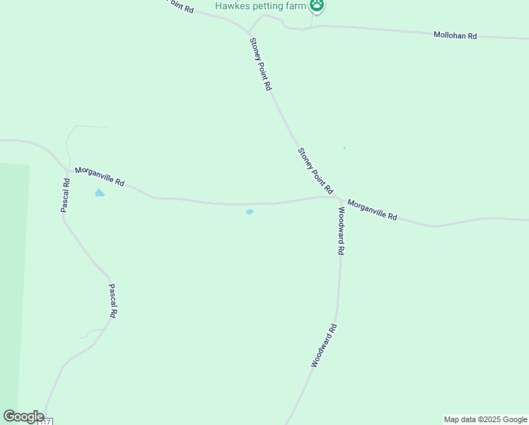 map of restaurants, bars, coffee shops, grocery stores, and more near 8275 Morganville Road in Malta