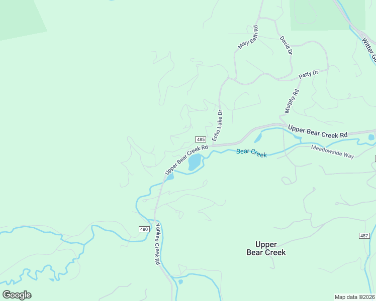 map of restaurants, bars, coffee shops, grocery stores, and more near 1179 Upper Bear Creek Road in Evergreen