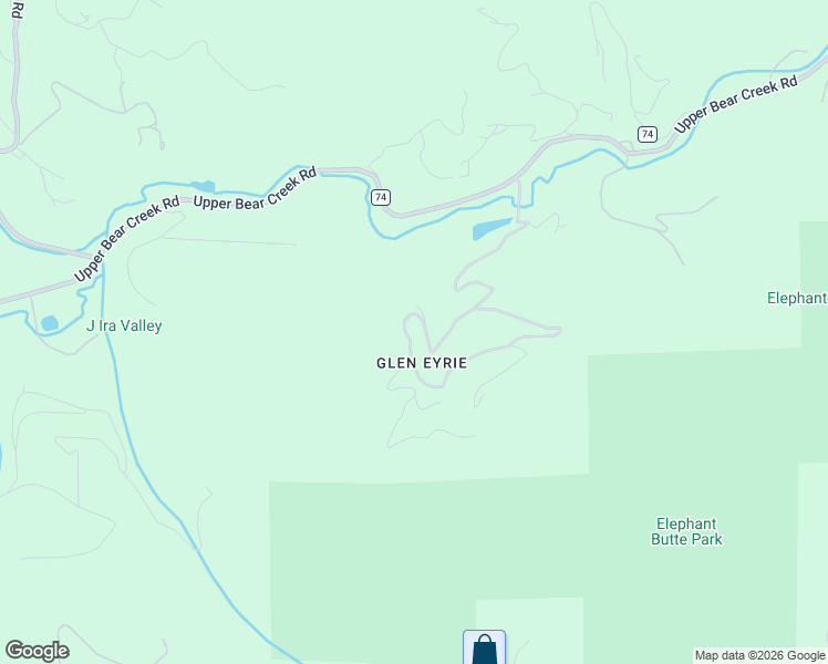 map of restaurants, bars, coffee shops, grocery stores, and more near 33925 Columbine Circle in Evergreen