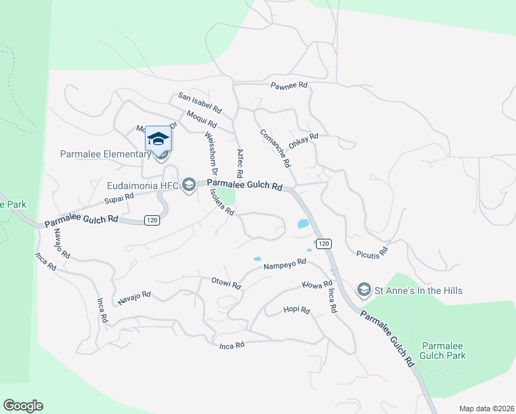 map of restaurants, bars, coffee shops, grocery stores, and more near 23048 Isoleta Road in Indian Hills